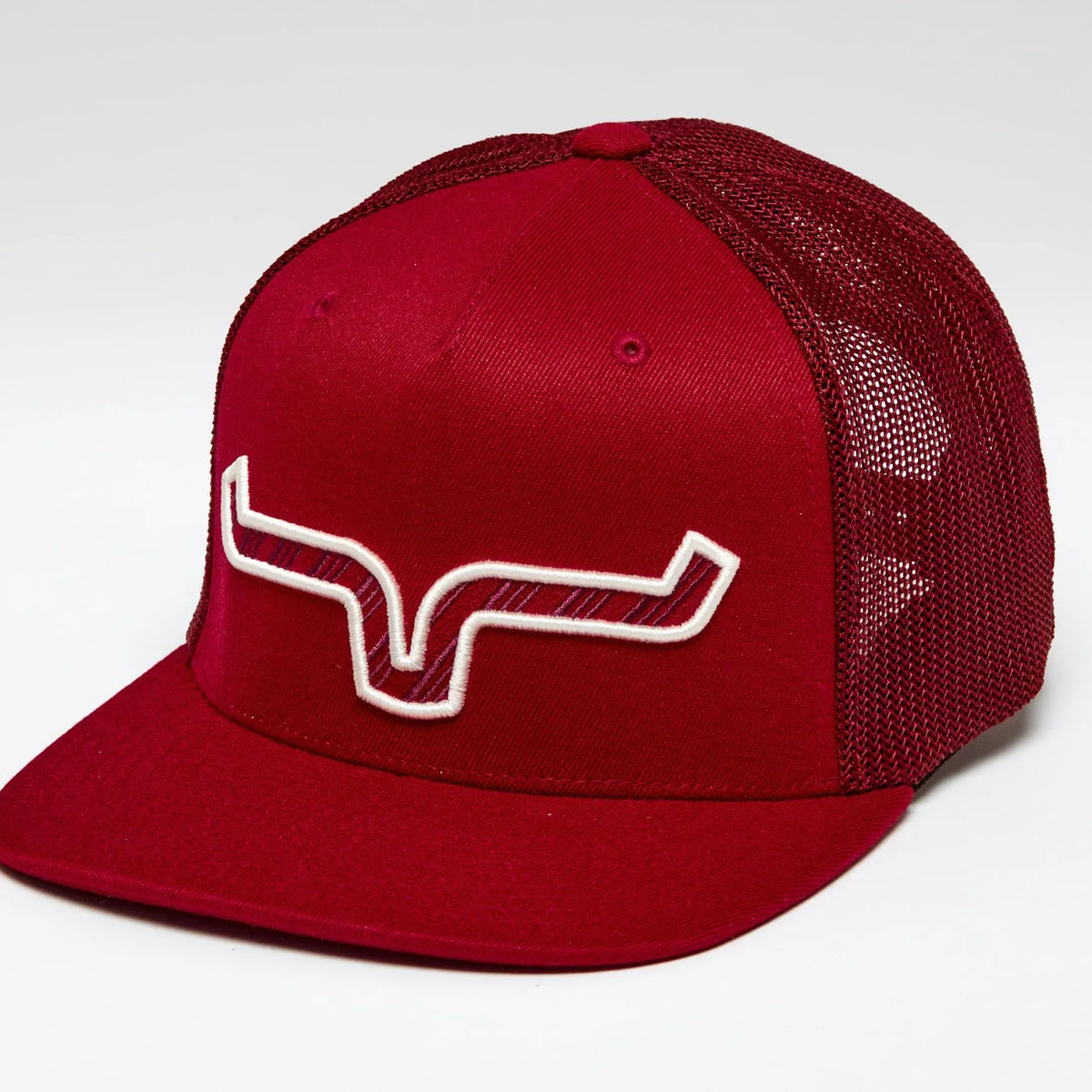 Midnight Pastures Flat Brim Hat Full Moon Curved-Brim Trucker (Midnight/Bronze) – Tommy Breeze main image 4