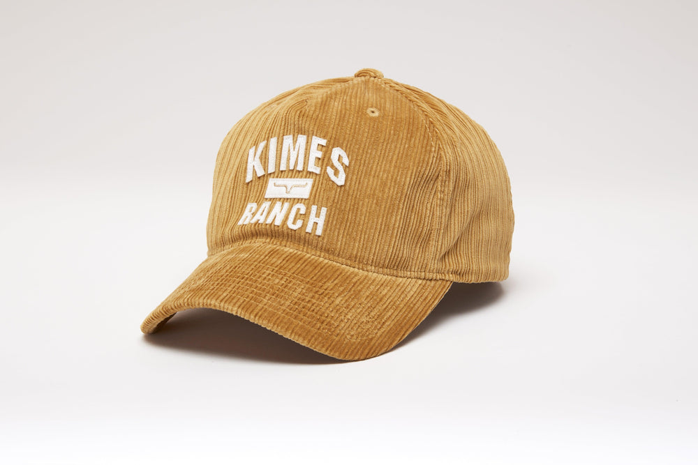 O School Hat – Low-Profile Corduroy Snapback | Kimes Ranch