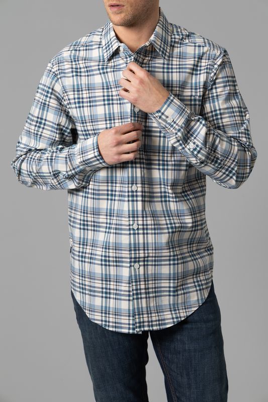 Manzano Plaid Dress Shirt