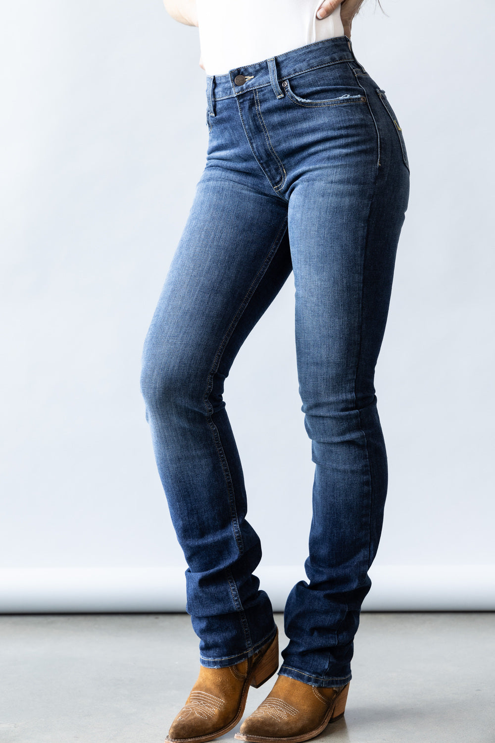 Kimes Ranch® Ladies Sarah Hi-Rise Slim Boot Cut Jeans