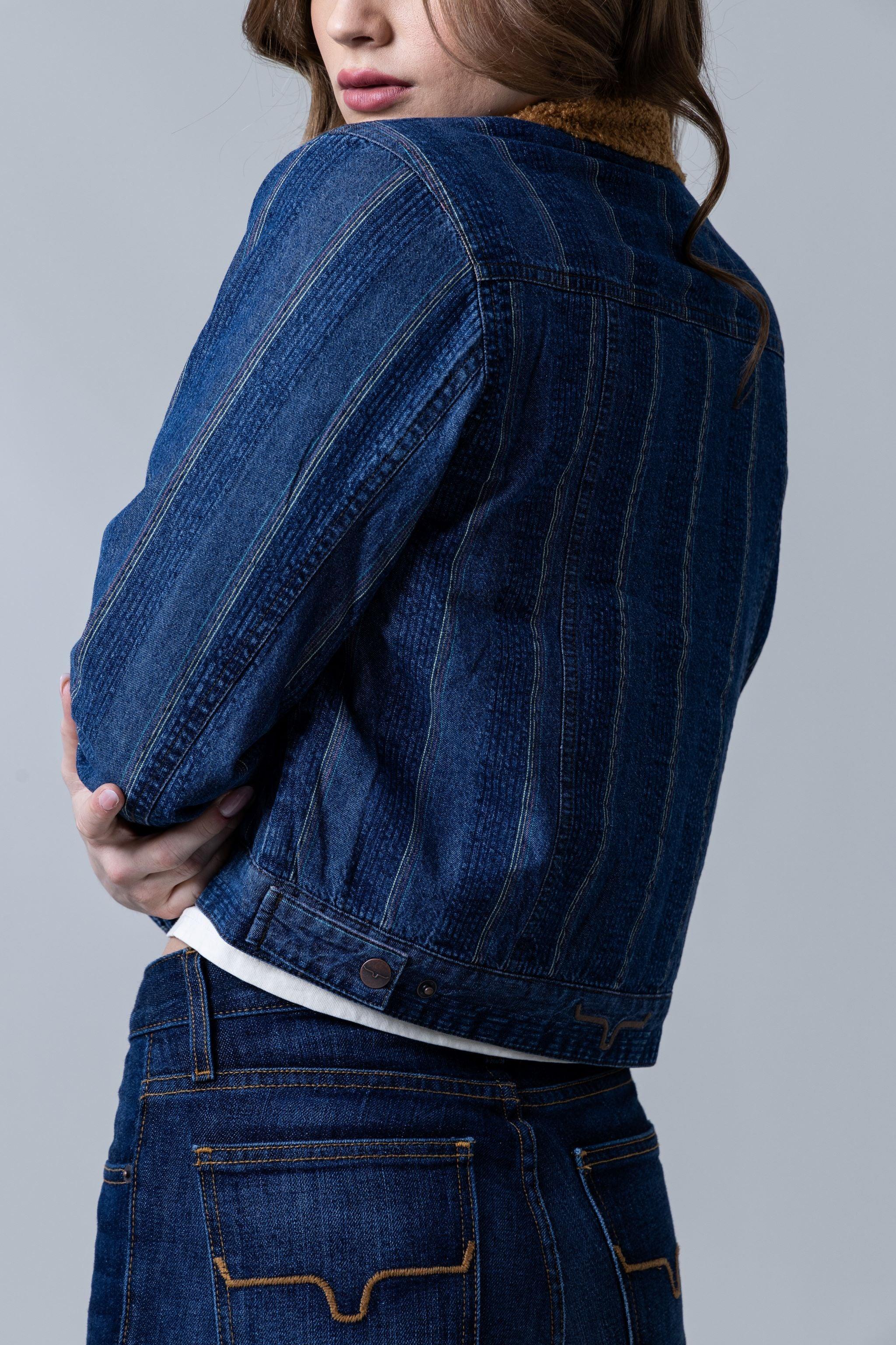 Kimes Ranch Women's Vaquero Trucker Denim Jacket Kimes Ranch Women's Vaquero Trucker Denim Jacket