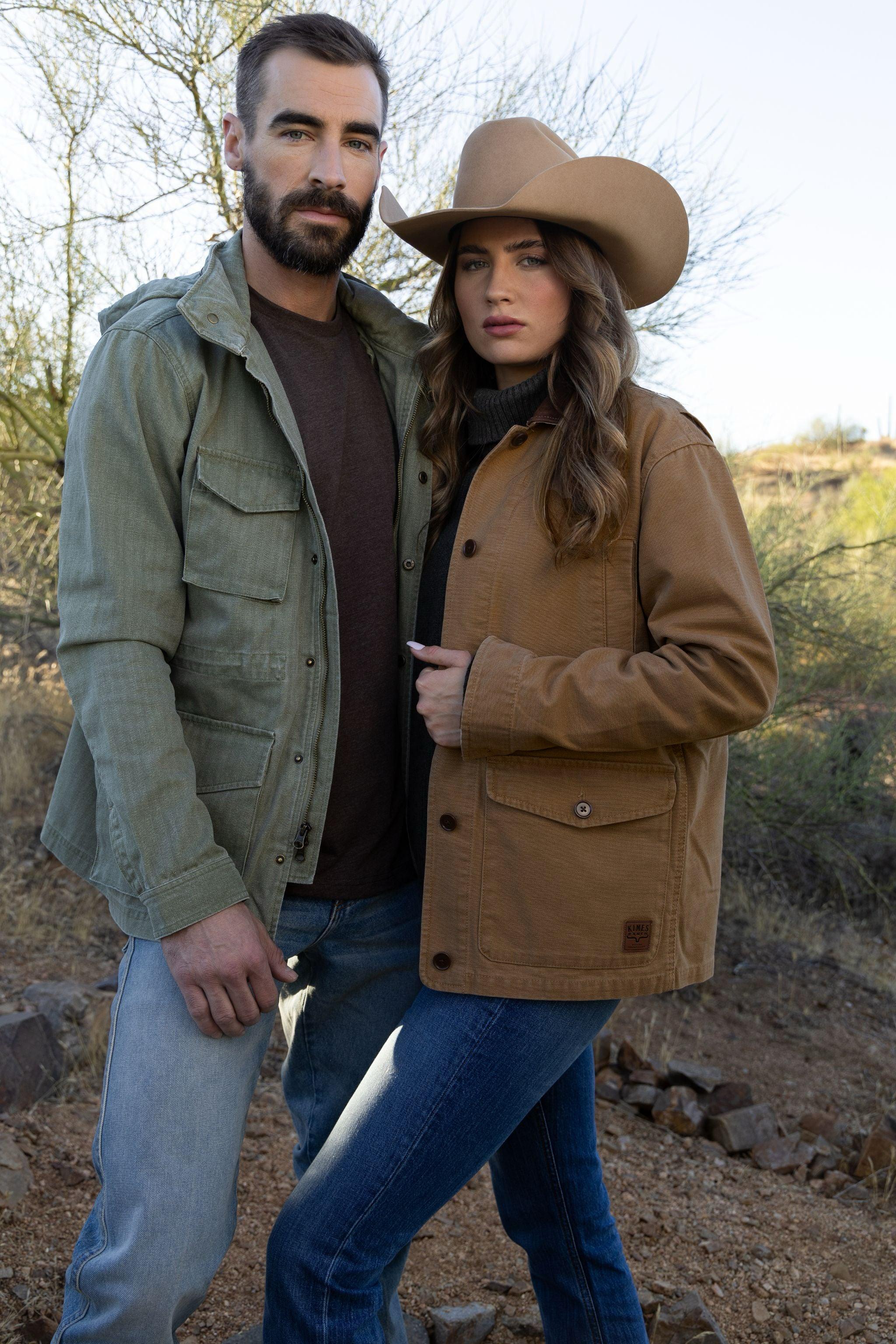 ジャケット・アウター WESTRIDE FIELD COAT Blake Field Coat | Western Jacket with Removable Vest | Kimes Ranch