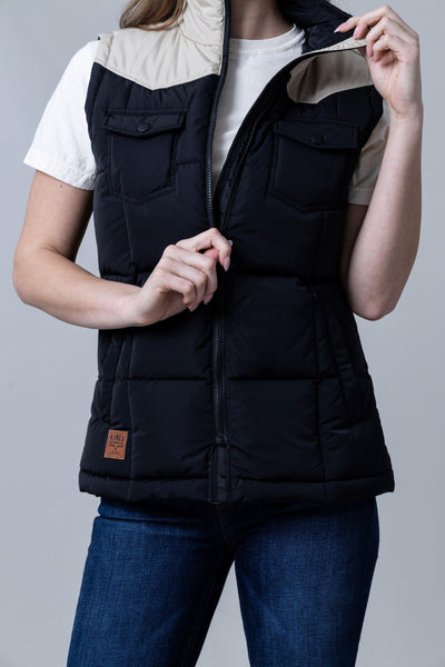 Wyldfire Vest | Women's Color Block Western | Kimes Ranch