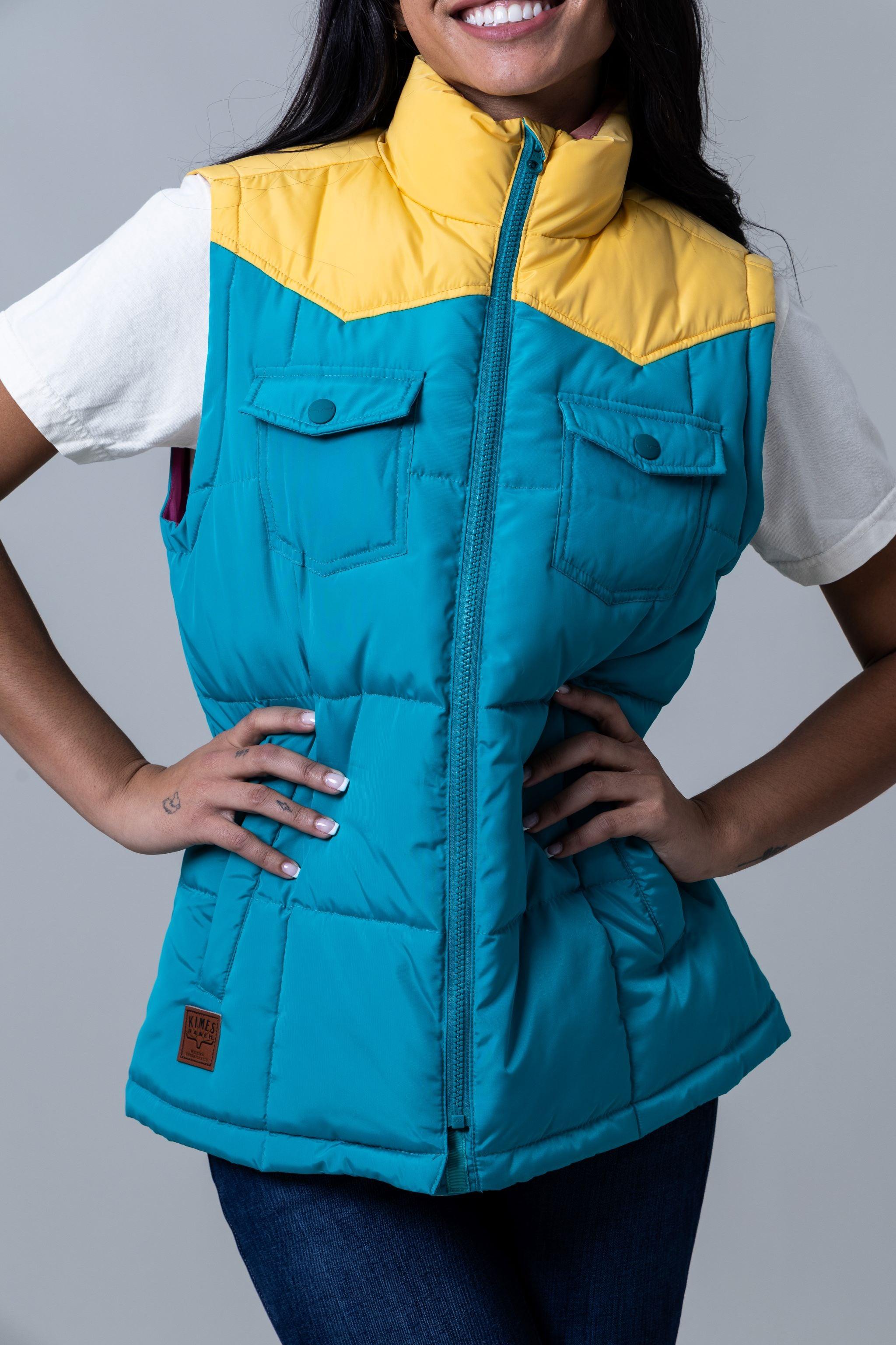 Wyldfire Vest | Women's Color Block Western | Kimes Ranch