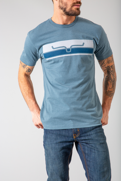 Kimes Ranch Men's Charcoal Replay Graphic T-Shirt