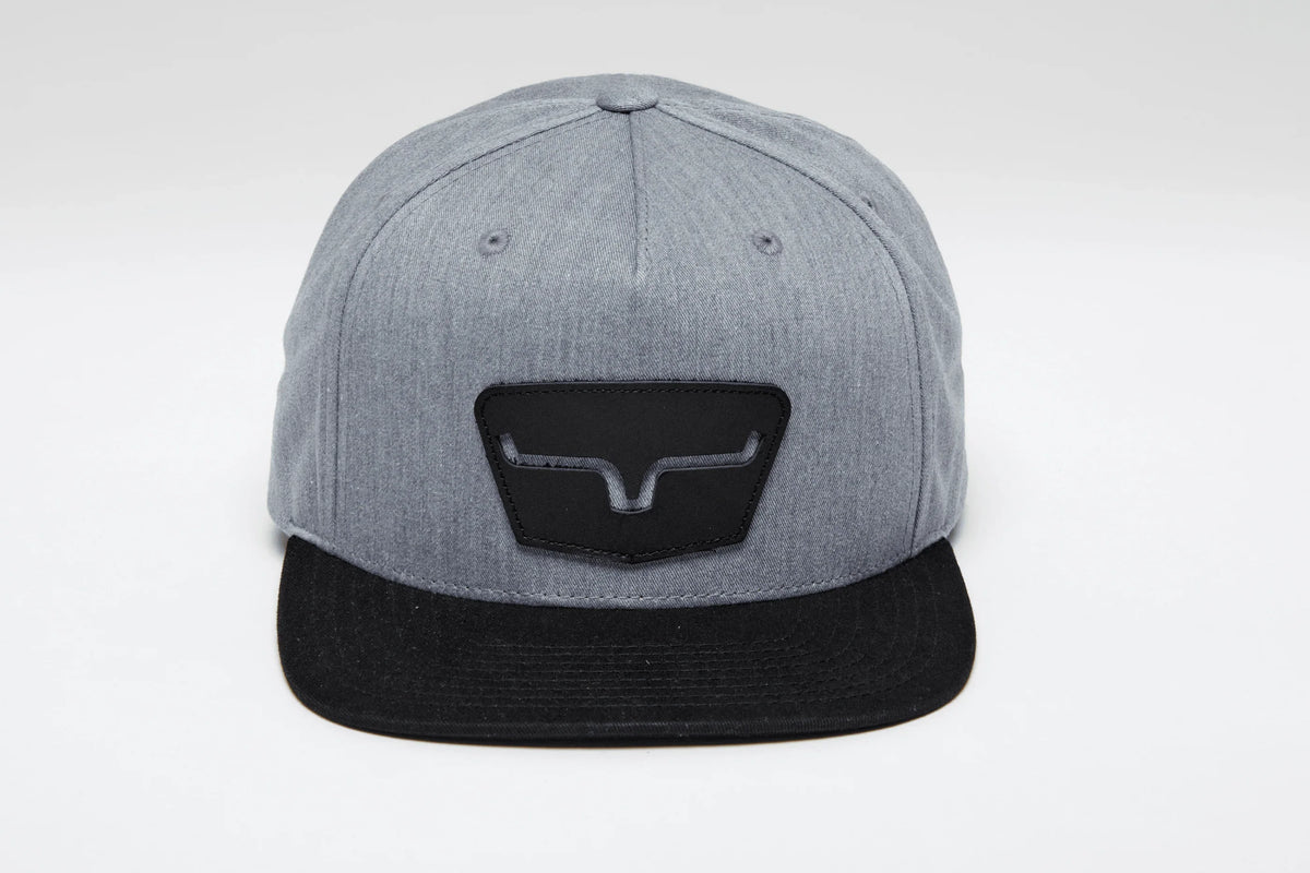 Ghost Face Hat – Men’s Western Snapback Hat with Leather Patch