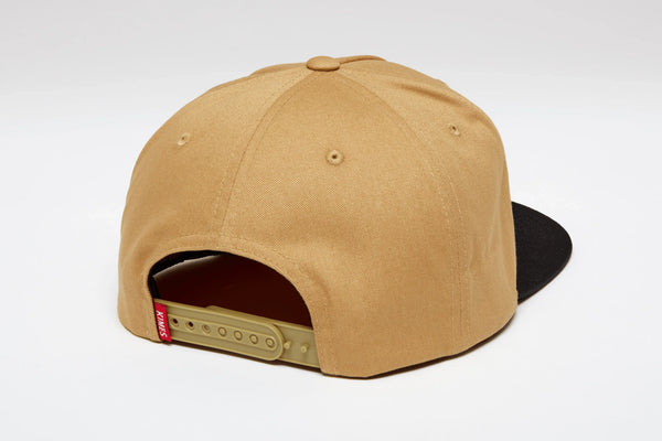 Ghost Face Hat – Men’s Western Snapback Hat with Leather Patch