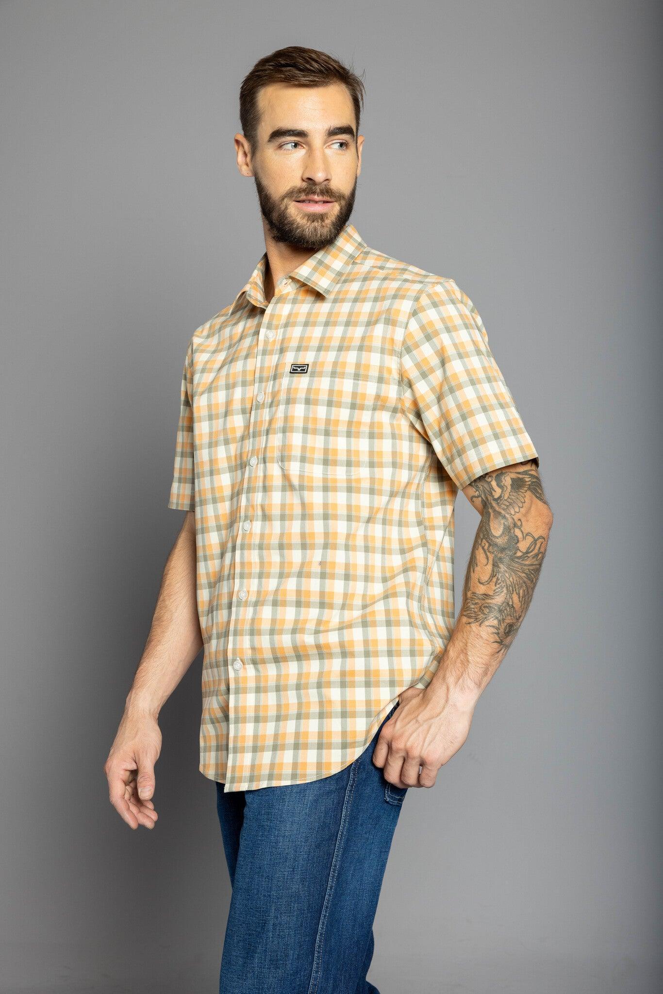 plaid dress shirt mens Valnti Black Plaid Slim Men's Dress Shirt Stylish & Versatile