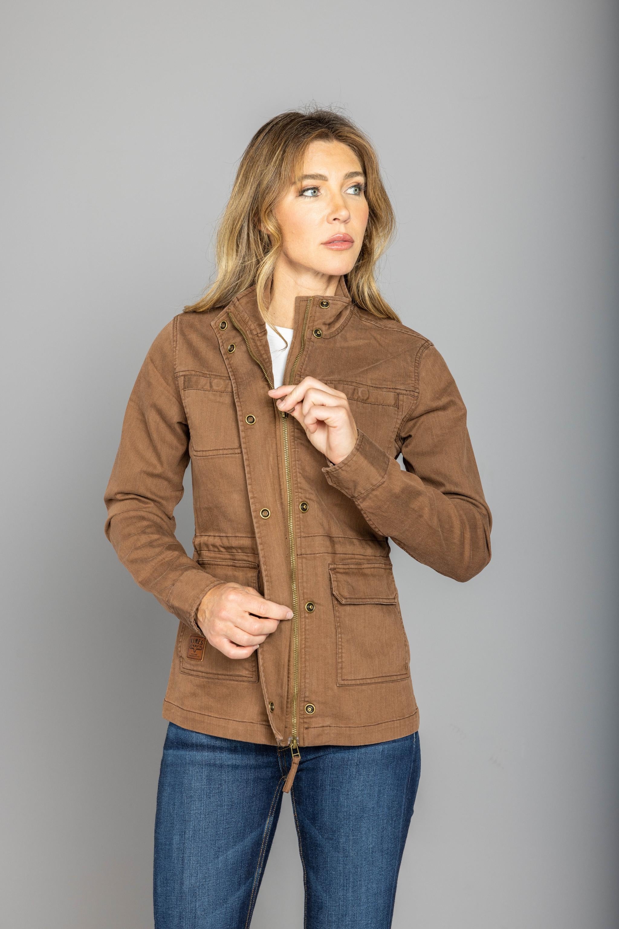 BKE Camo Utility Jacket - Women's Coats/Jackets in Light Camo