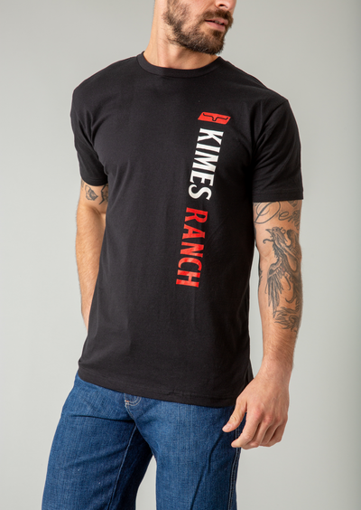 Kimes Ranch Men's Charcoal Replay Graphic T-Shirt
